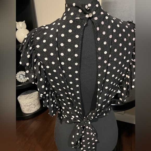 Mesh crop top - Picture 3 of 6